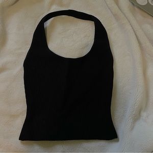Babaton Sculpt Knit Backless Halter Top